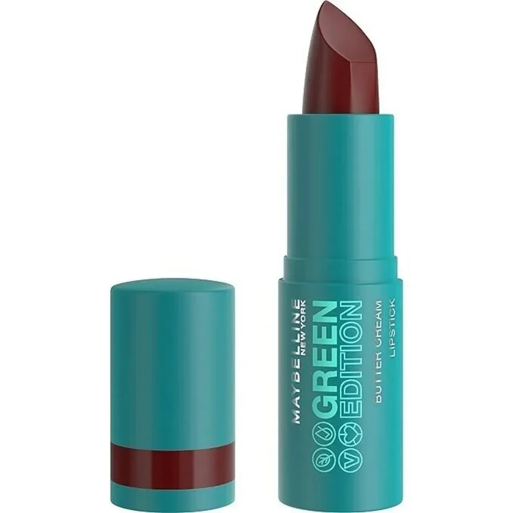 Maybelline Green Edition Butter Cream High-Pigment Lipstick, Ecliptic 3/12.00